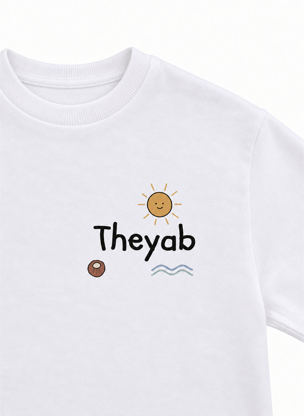 Beach Naps Printed Baby & Kids T-Shirt – Custom Name
