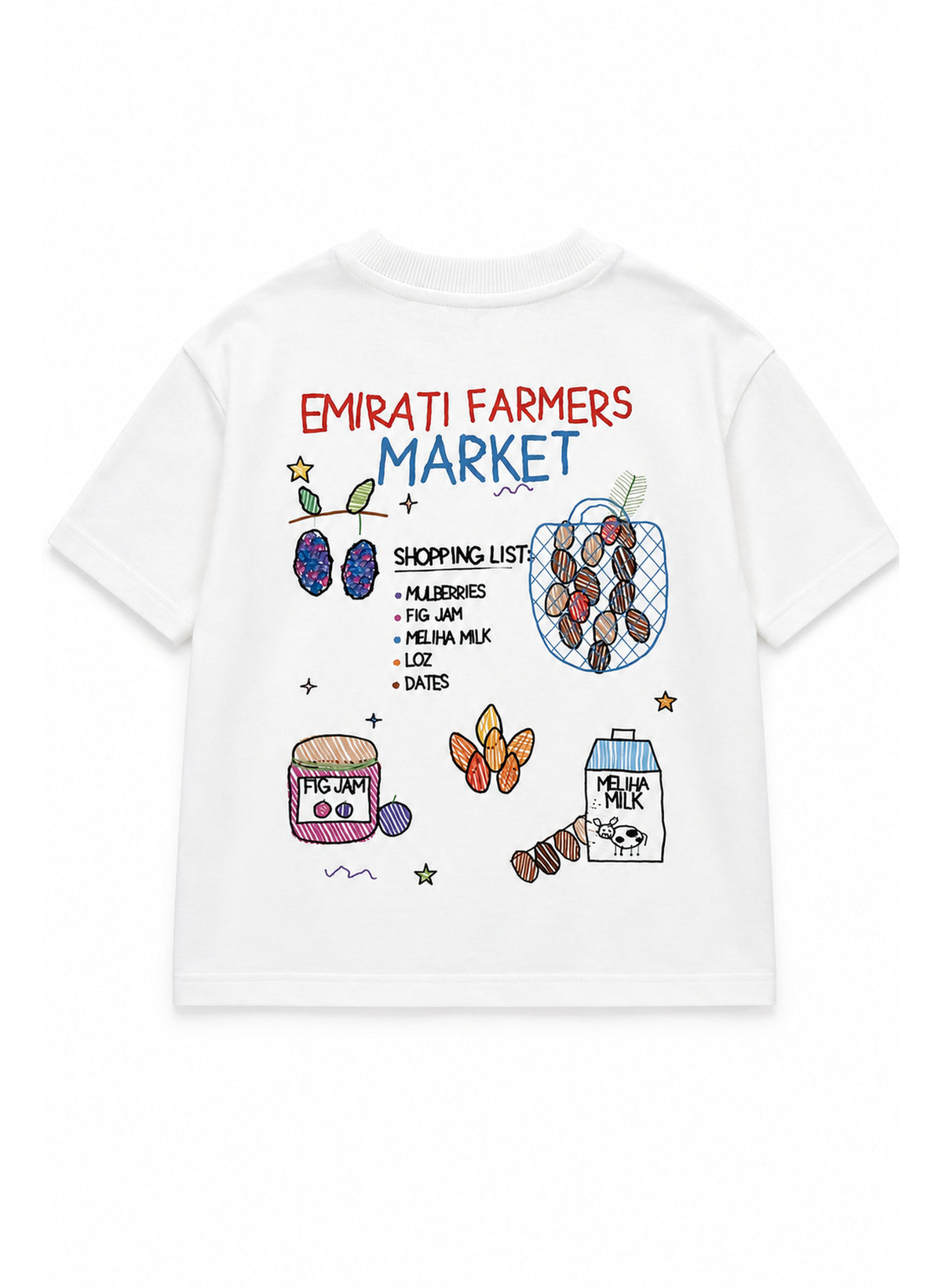 Emirati Farmers Market Printed Baby & Kids T-Shirt